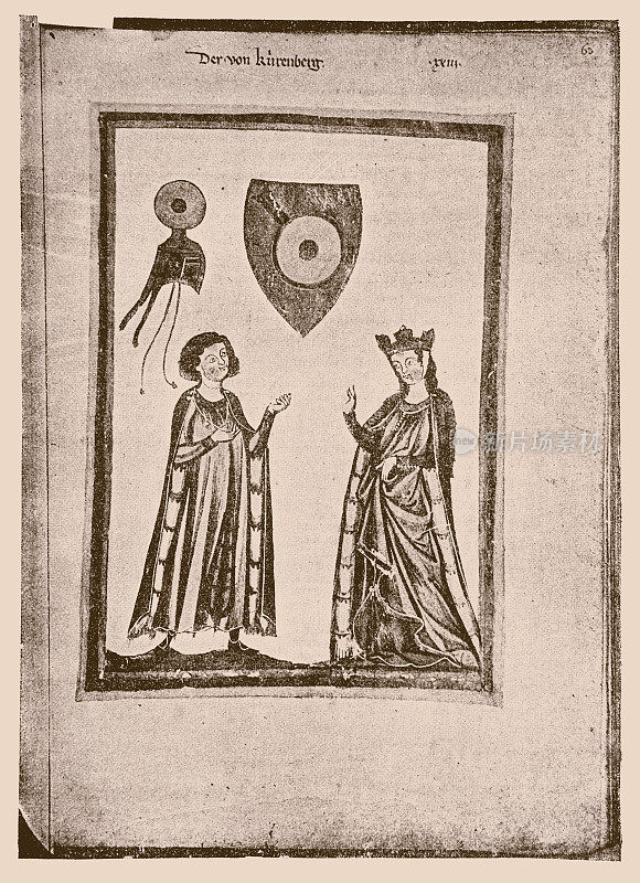 Der von Kürenberg或Der Kürenberger(12世纪中期)是中古高地的德国诗人，最早的Minnes?nger。他的15首歌被保存在《曼纳西抄本》和《布达佩斯片段》中